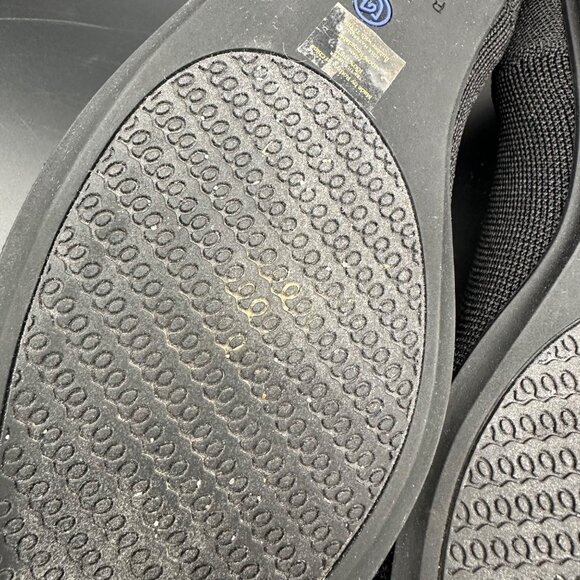 Rothys Ballet Flats Shoes Womens Size 11 Black Round Slip On Business Casual - Picture 12 of 13